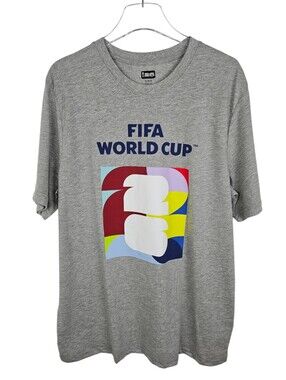 FIFA 26 World Cup Gray T-shirt NWT